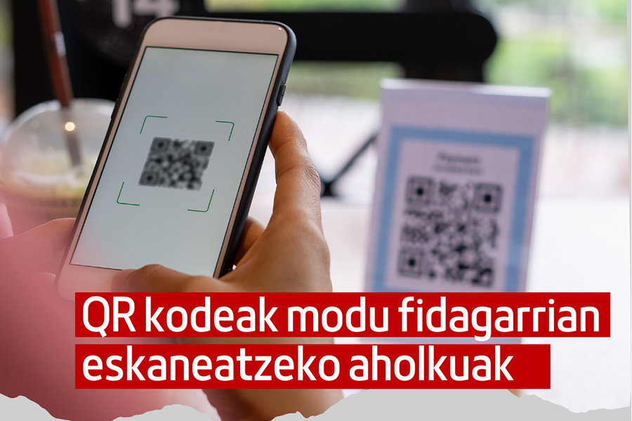QRishing: kontuz QR kodeak erabiltzen dituzten iruzurrekin
